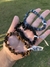 Imagem do Kit de pulseiras para proteção energética - turmalina negra, cianita azul e olho de tigre