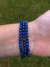 Pulseira de lápis lazúli 4mm - comunicação e espiritualidade - loja online