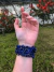 Pulseira em cascalho de lápis lazúli - comunicação e espiritualidade. - loja online
