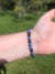 Pulseira de sodalita lapidada - sabedoria