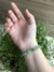 Pulseira de quartzo verde em cascalho - cura e equilíbrio - comprar online