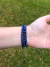 Pulseira de lápis lazúli 4mm - comunicação e espiritualidade - comprar online