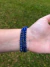 Pulseira de lápis lazúli 4mm - comunicação e espiritualidade