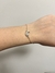 Pulseira Lua de Pedra da Lua em Prata 925