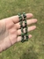 Pulseira cascalho de zoisita com rubi - - Althearin Cristais