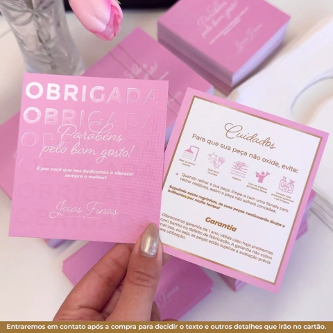 Cartão 9x10 | Verniz Localizado - comprar online