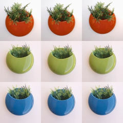 Vaso de Parede Lua - Liso