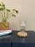 Vaso de vidro canelado - Fitas e Flores | Flores secas e desidratadas