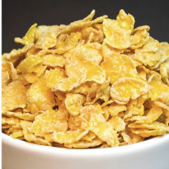 Flocos de Milho com Leite Condensado