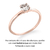 #FLASH - Par de alianças Baby | Prata 950 folheadas a ouro rosé 18K