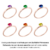 #FLASH - Par de alianças Lelê | Prata 950 folheadas a ouro rosé 18K