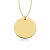 #FLASH - Colar Histórias Personalizado - redondo (grande) | Prata 950 folheado a ouro 18K - comprar online