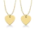 #FLASH - KIT Colares Histórias Personalizados - coração | Prata 950 folheado a ouro 18K - comprar online
