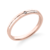 #FLASH - Aliança Amora (unidade) | Prata 950 Folheada a ouro rosé 18K