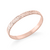 Aliança Amorzinho (unidade) | Ouro rosé 18K