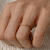 #FLASH - Par de alianças Amorzinho | Prata 950 folheadas a ouro rosé 18K - comprar online