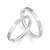 #FLASH - Par de alianças Baby | Prata 950 - comprar online