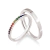 #FLASH - Par de alianças Baby Shine Colors | Prata 950