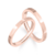 Par de alianças Baby | Ouro Rosé 18K - comprar online