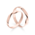 Par de alianças Bali | Ouro rosé 18K - comprar online