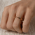 #FLASH - Aliança Bali (unidade) | Prata 950 Folheada a ouro 18K - comprar online