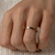 #FLASH - Aliança Beijo (unidade) | Prata 950 Folheada a ouro rosé 18K - comprar online
