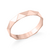 Par de alianças Beijoca | Ouro rosé 18K - Macchi | Alianças para todas as formas de amor
