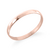 Aliança Benzinho (unidade) | Ouro rosé 18K