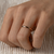 #FLASH - Par de alianças Benzinho | Prata 950 folheadas a ouro rosé 18K - comprar online