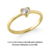 #FLASH - Par de alianças Amorzinho | Ouro 18K - loja online