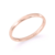 #FLASH - Aliança Benzinho shine (unidade) | Prata 950 Folheada a ouro rosé 18K na internet