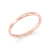 #FLASH - Par de alianças Benzinho shine | Prata 950 folheadas a ouro rosé 18K - Macchi | Alianças para todas as formas de amor