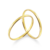 #FLASH - Par de alianças Lily | Ouro 18K - comprar online