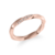 #FLASH - Par de alianças Eternidade | Prata 950 folheadas a ouro rosé 18K na internet