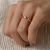 #FLASH - Par de alianças Eternidade | Prata 950 folheadas a ouro rosé 18K - comprar online