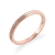#FLASH - Aliança Hello (unidade) | Prata 950 folheada a ouro rosé 18K - comprar online