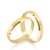 #FLASH - Par de alianças Lelê | Ouro 18K