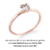 Par de alianças Honey | Ouro rosé 18K - Macchi | Alianças para todas as formas de amor