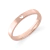 Par de alianças Paixonite | Prata 950 folheadas a ouro rosé 18K - Macchi | Alianças para todas as formas de amor