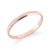 Par de alianças Pituca | Ouro rosé 18K - Macchi | Alianças para todas as formas de amor