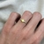 #FLASH - Anel Solitário Primavera Amarelo | Prata 950 folheado a ouro rosé 18K - comprar online