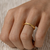 #FLASH - Par de alianças Mix - Lelê & Tusquinha | Prata 950 folheadas a ouro 18K - loja online