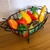Fruteira de Mesa em Ferro e Madeira na internet