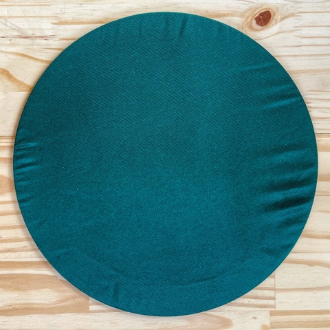 Sousplat Verde Liso - Completo ou Capa
