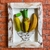 Quadro frutas em madeira - Alto relevo/ Frutas tropicais variadas