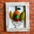Quadro frutas em madeira - Alto relevo/ Frutas tropicais variadas