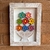 Quadro Vaso de Flores em Madeira - Alto relevo/ Médio - comprar online