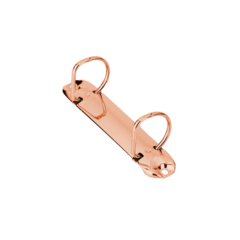 2 ARGOLAS D | 25MM | BASE 123 X 20MM | ROSE GOLD - comprar online