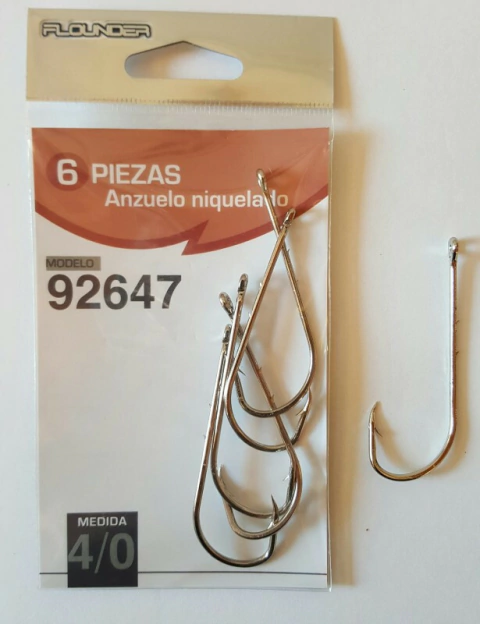 ANZUELO FLOUNDER 92647 EN BLISTER