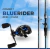 COMBO SPINIT BLUE RIDER CAÑA 1,98MTS 9-20LB 1 TRAMO